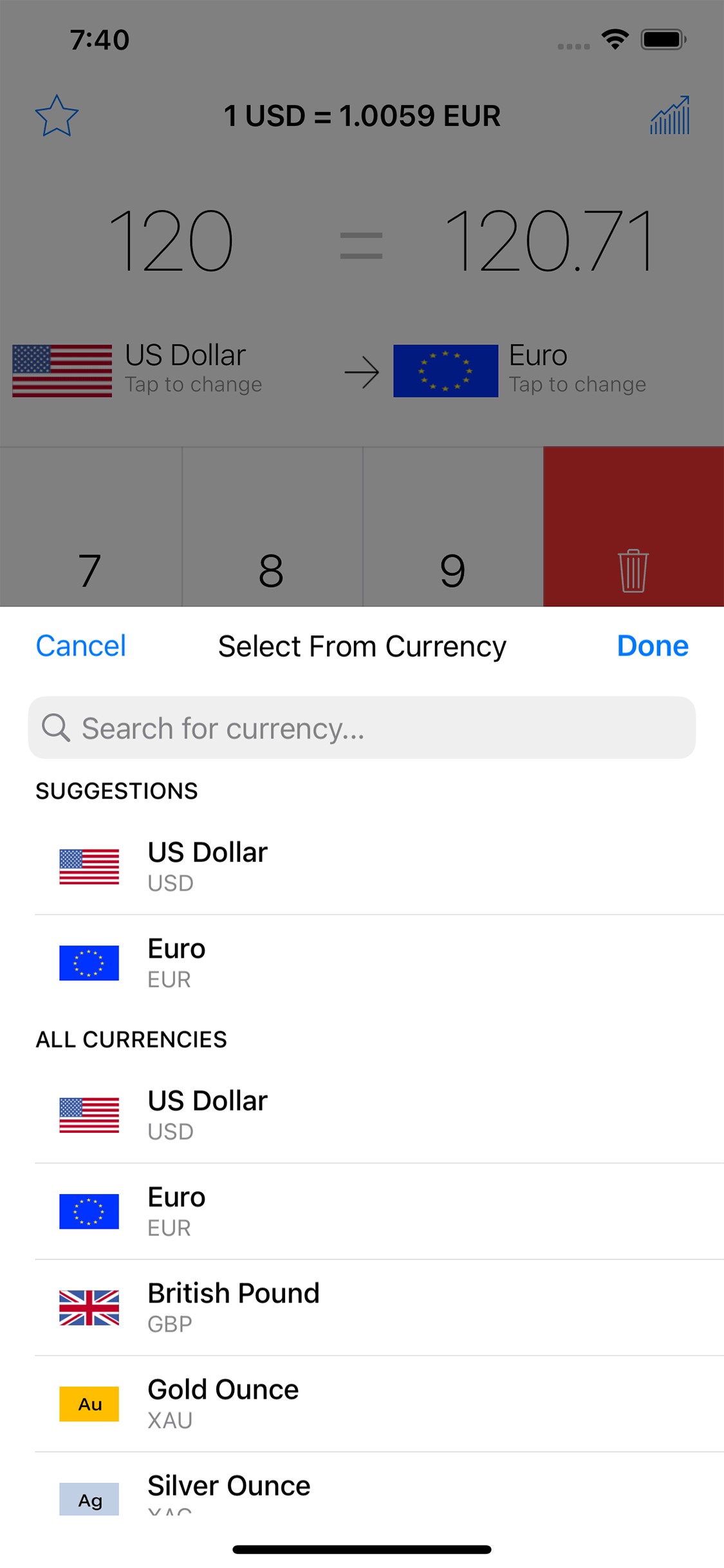 My Currency Converter JRustonApps